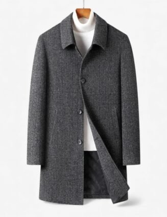 Italian business stretch coat