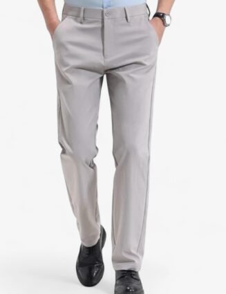 Trousers smart-casual carrot fit