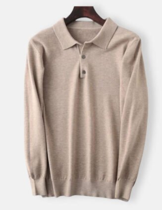 Antonios Cashmere Cotton Blend Casual Sweater Men